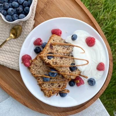 Blueberry-citroen bananenbrood